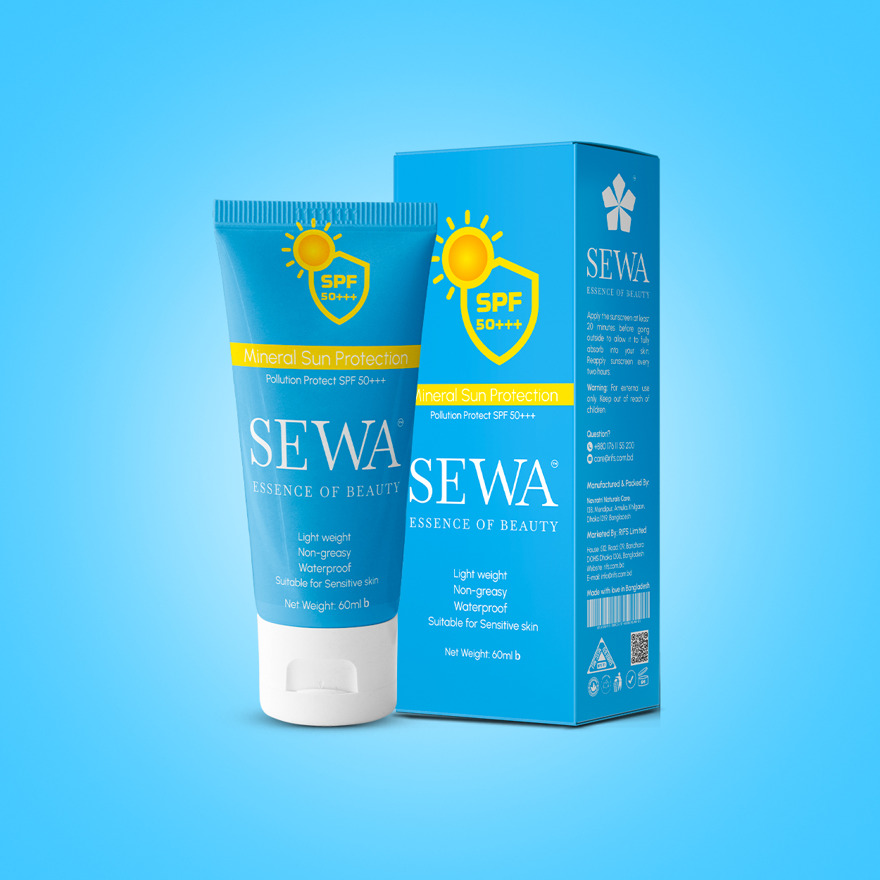 Sewa Mineral Sun Protection