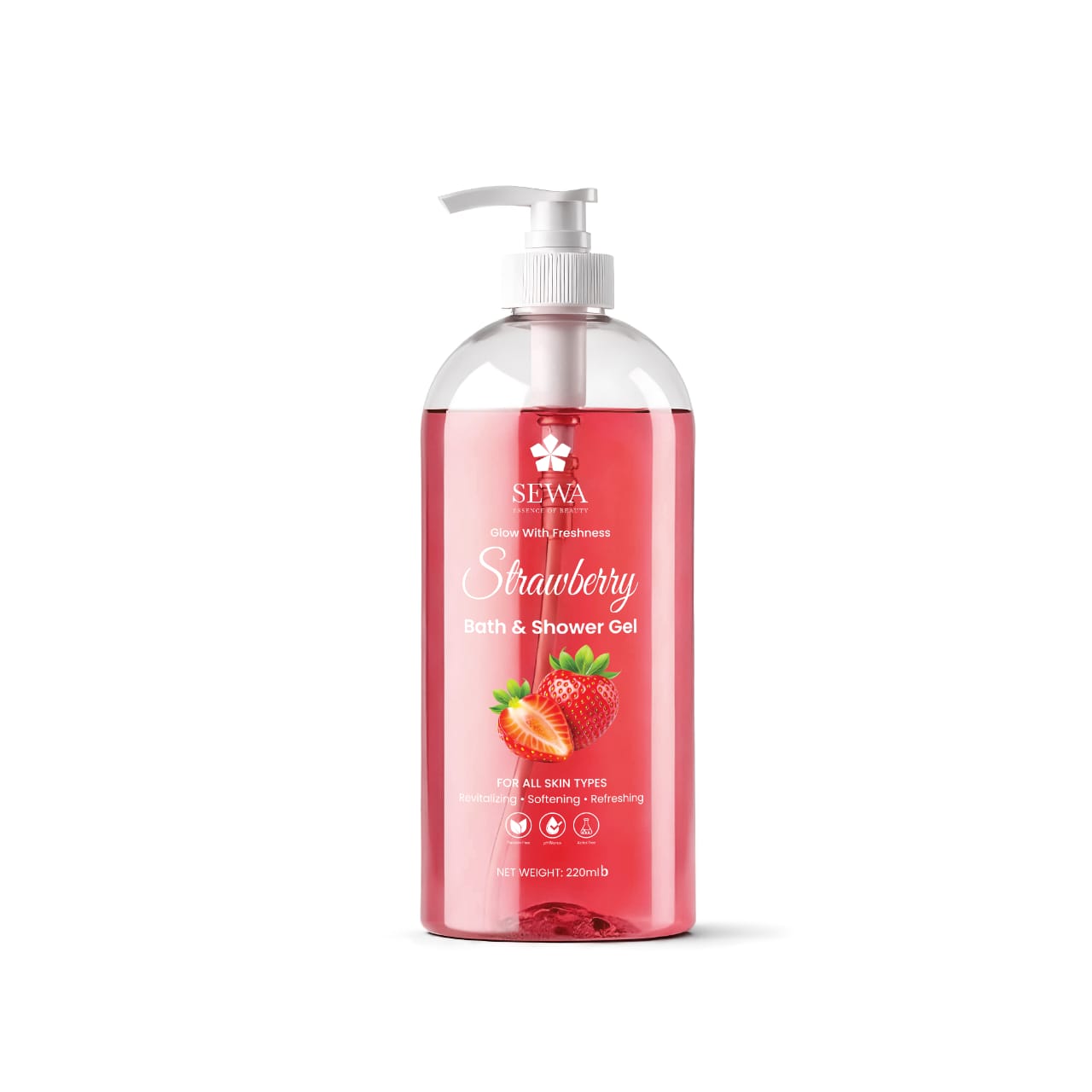 Sewa Shower Gel Strawberry 235ml