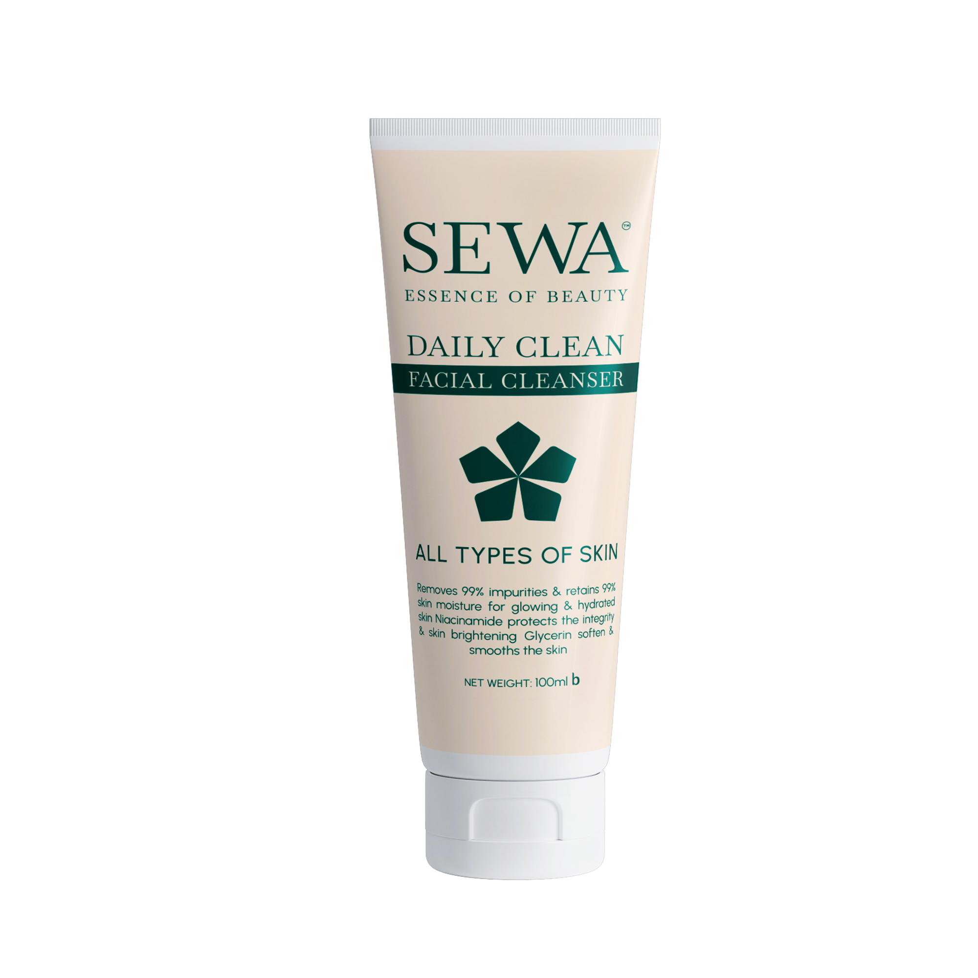 Sewa Daily Clean Facial Cleanser All Types of Skin