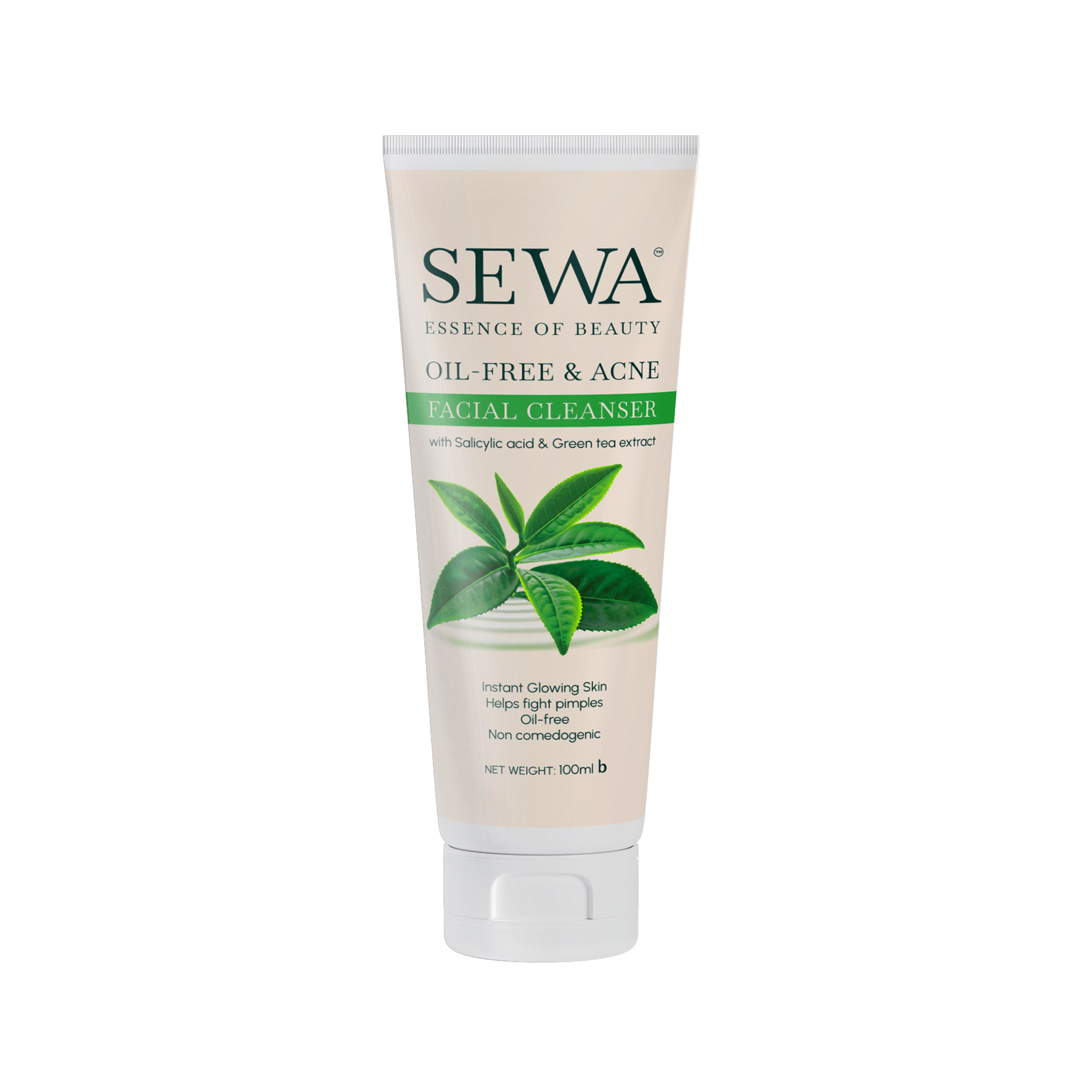 Sewa Oil Free & Acne Facial Cleanser
