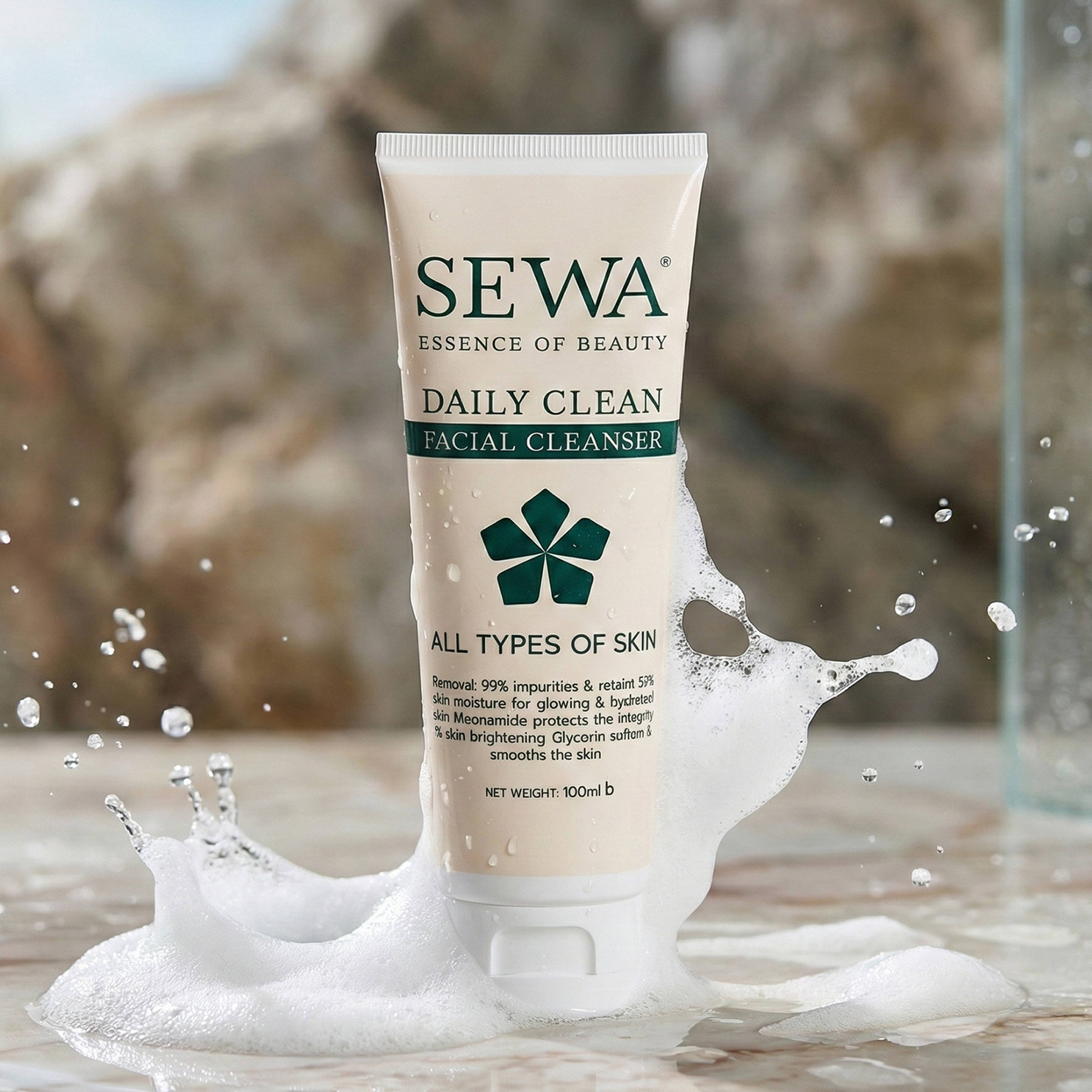 Sewa Daily Clean Facial Cleanser All Types of Skin
