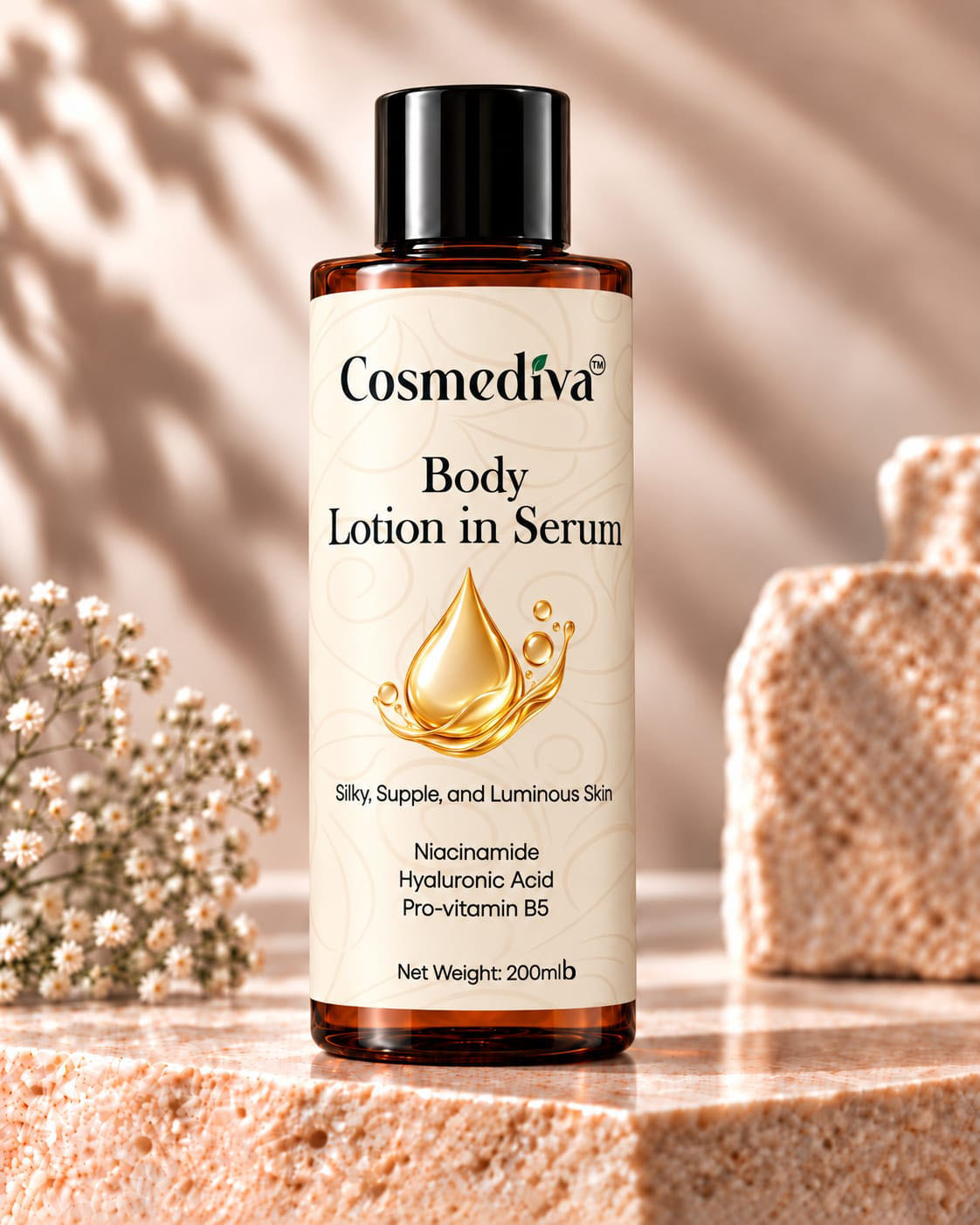 Cosmediva Body Lotion in Serum 200ml